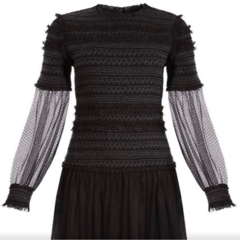 Needle & Thread Smocked Mini Dress - Picture 4 of 6